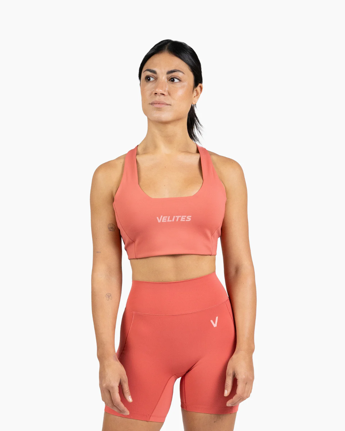 Brassière VELITES HOLO Low Neck - Rose Raspberry Medium Impact — Rose · Taille M