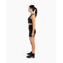 Brassière yoga VELITES noire maintien moyen