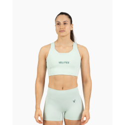Brassière VELITES HOLO High Neck vert mojito