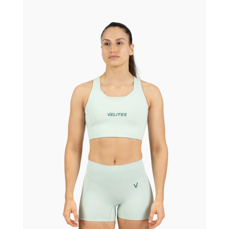 Brassière VELITES HOLO High Neck vert mojito