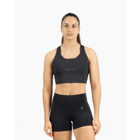 Brassière VELITES HOLO High Neck noire