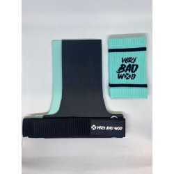 Pack maniques Komodo Kevlar S/M + Sweatbands vertes VERY BAD WOD