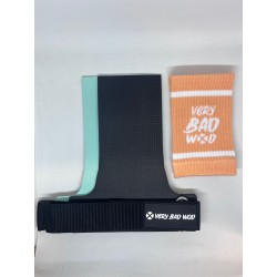 Pack Komodo Kevlar S/M + Sweatbands saumon – combo CrossFit®