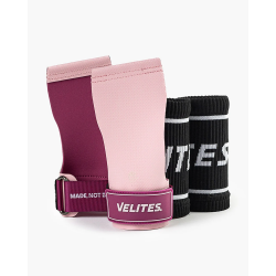 Maniques VELITES Quad Ultra rose pour CrossFit® sans magnésie