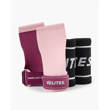 Maniques VELITES Quad Ultra rose pour CrossFit® sans magnésie