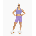 Short haut maintien femme violet – VELITES 81% nylon 19% spandex