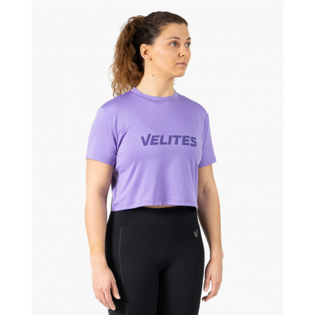 Crop top sport femme violet Wisteria pour entraînement CrossFit®