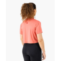 Crop crop-shirt maintien et confort training en teinte rose