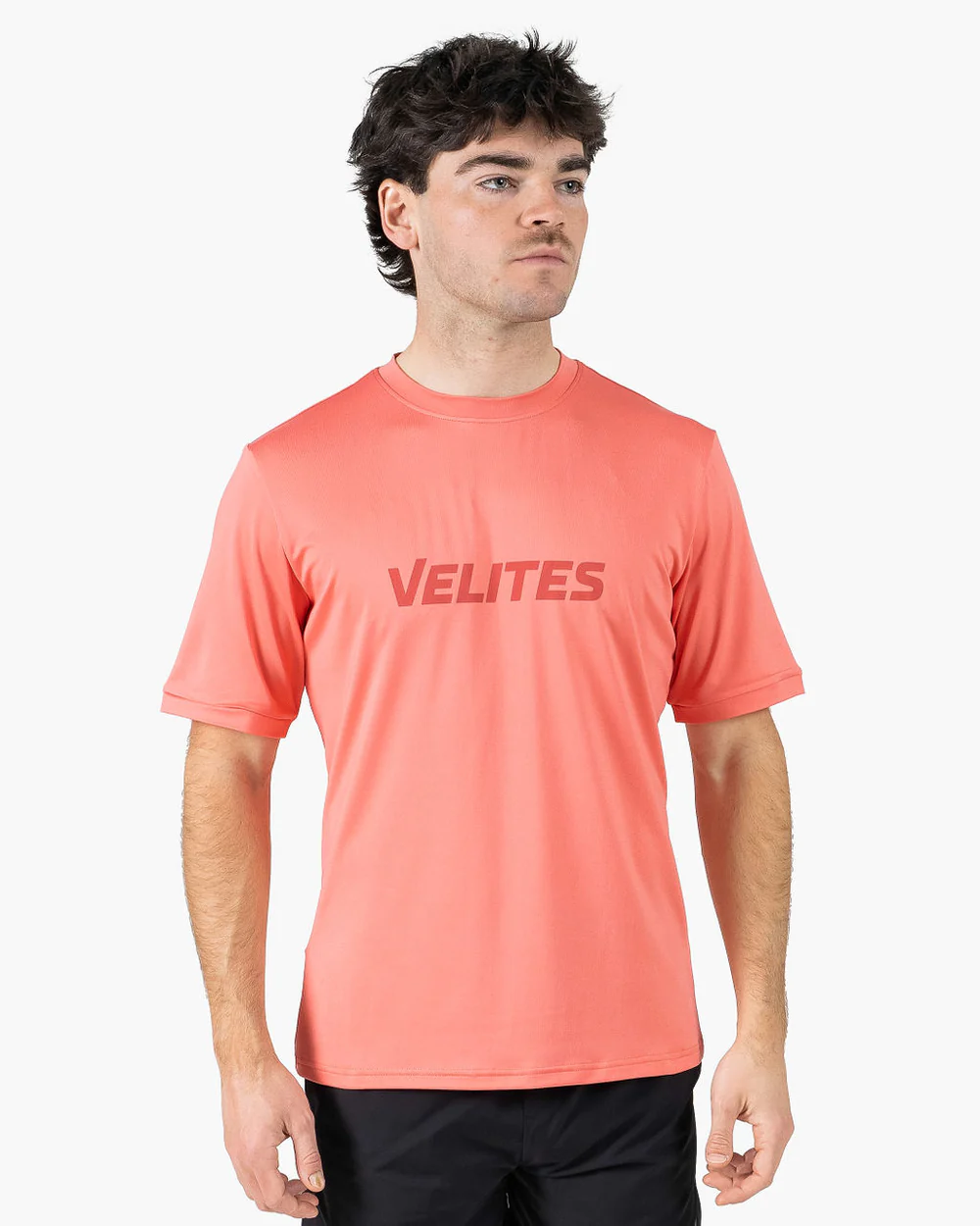 T-shirt HOLO Basic VELITES rose - Performance respirante — Rose · Taille M