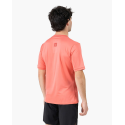 T-shirt performance fitness VELITES rose slim fit