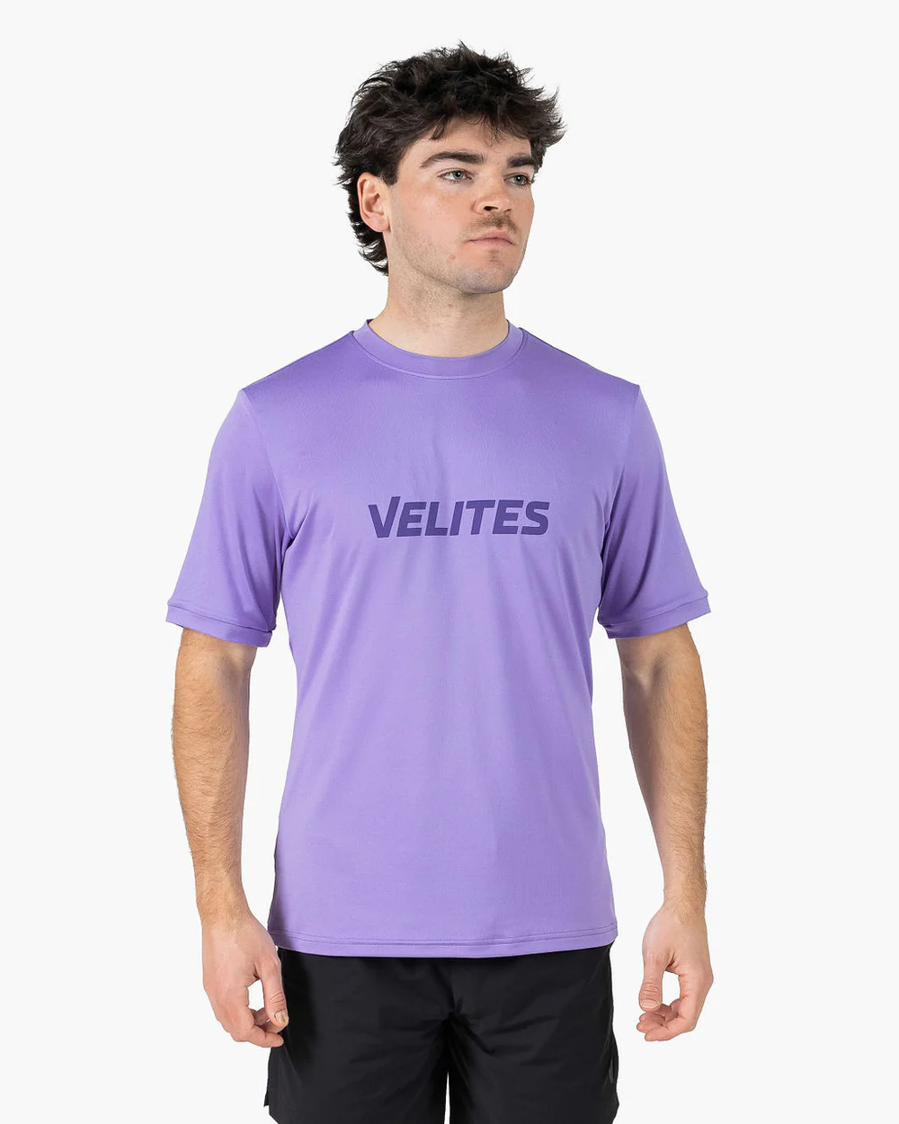 T-shirt HOLO Basic VELITES violet - T-shirt sport unisexe — Violet · Taille M