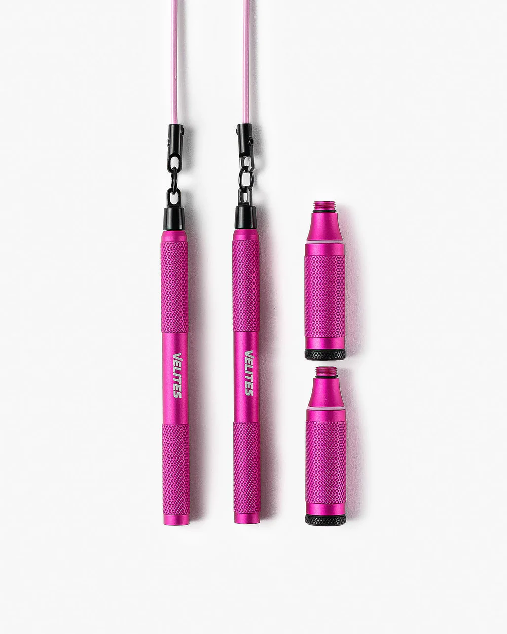 Corde à sauter Cyclone Velites rose pour Cross Taining et fitness — Rose · Taille TU