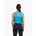 Tank crop top VELITES HOLO bleu Ultramarine – Respirant & stylé