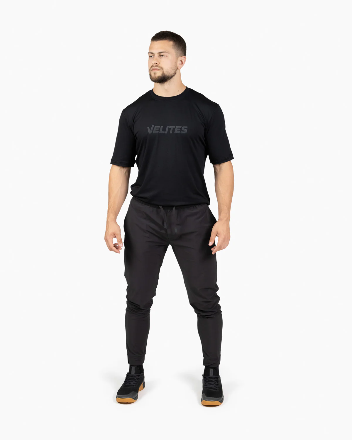Jogger HOLO VELITES noir unisexe pour training et détente — Noir · Taille XL