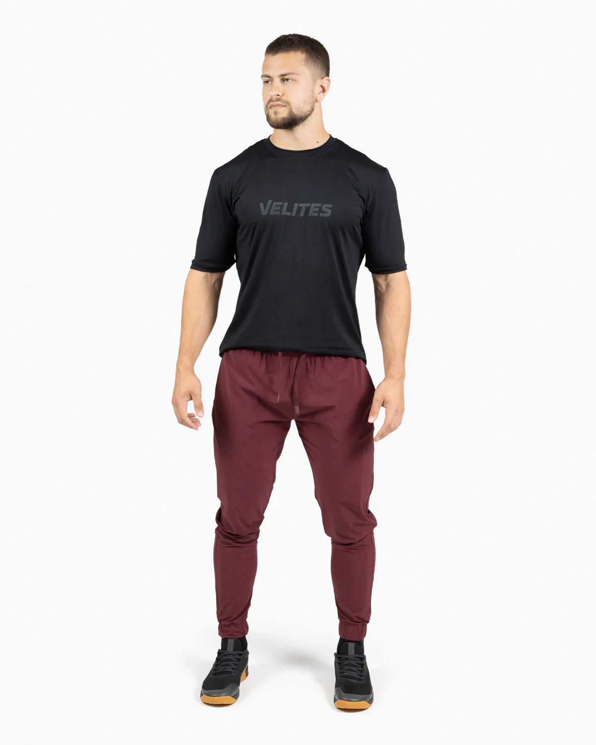Jogger HOLO VELITES rouge Pomegranate unisexe training — Rouge · Taille XXL