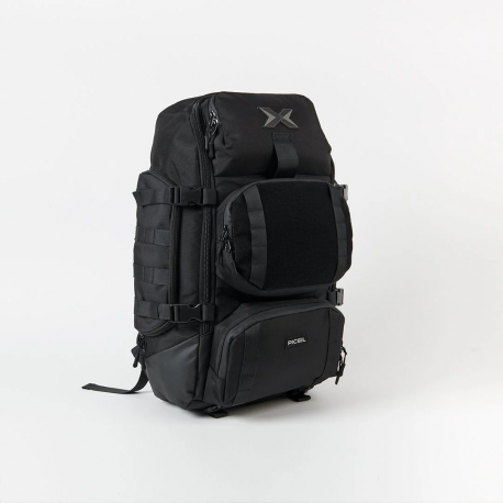 Sac à dos tactique sport noir Picsil Tactical 0.2 avec poche thermique