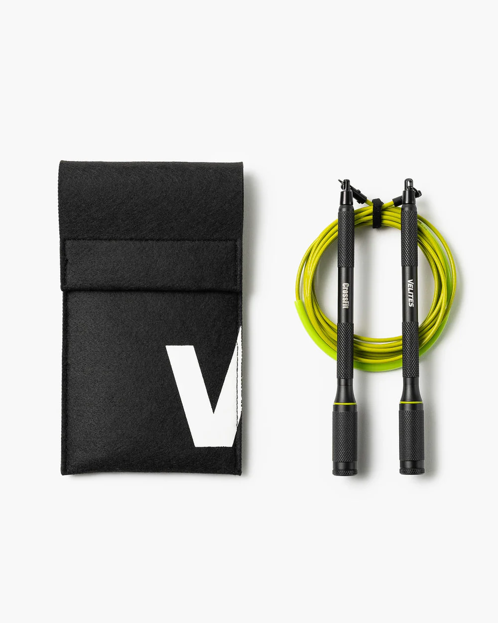 Corde à sauter Cyclone Velites CrossFit® - Noire — Noir · Taille TU