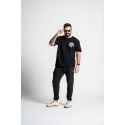 T-Shirt noir GYM RATS | BARBELL REGIMENT