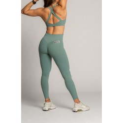 Training legging green KIMY | BARBELL REGIMENT