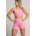 Short Kimy Barbell Regiment rose light – short fitness femme