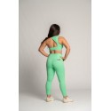 Legging Femme SOFY vert flashy | BARBELL REGIMENT