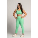 Legging Femme SOFY vert flashy | BARBELL REGIMENT