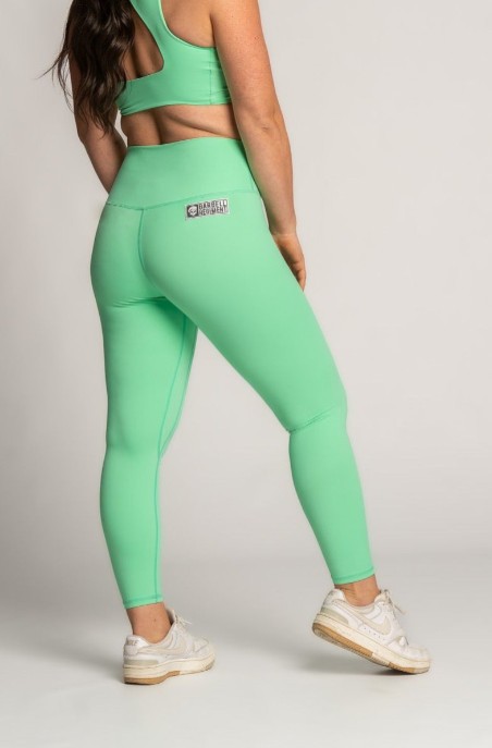 Legging Femme SOFY vert flashy | BARBELL REGIMENT — Vert · Taille S