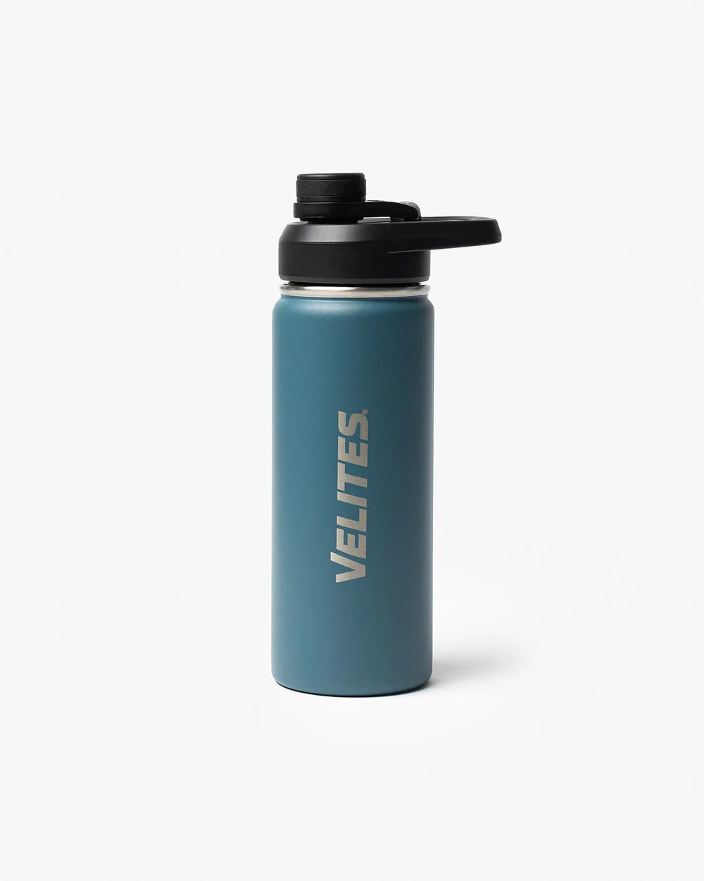 Velites insulated sports bottle 532 ml blue stainless steel