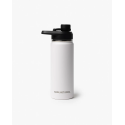 Gourde sport isotherme Velites 532 ml blanc inox