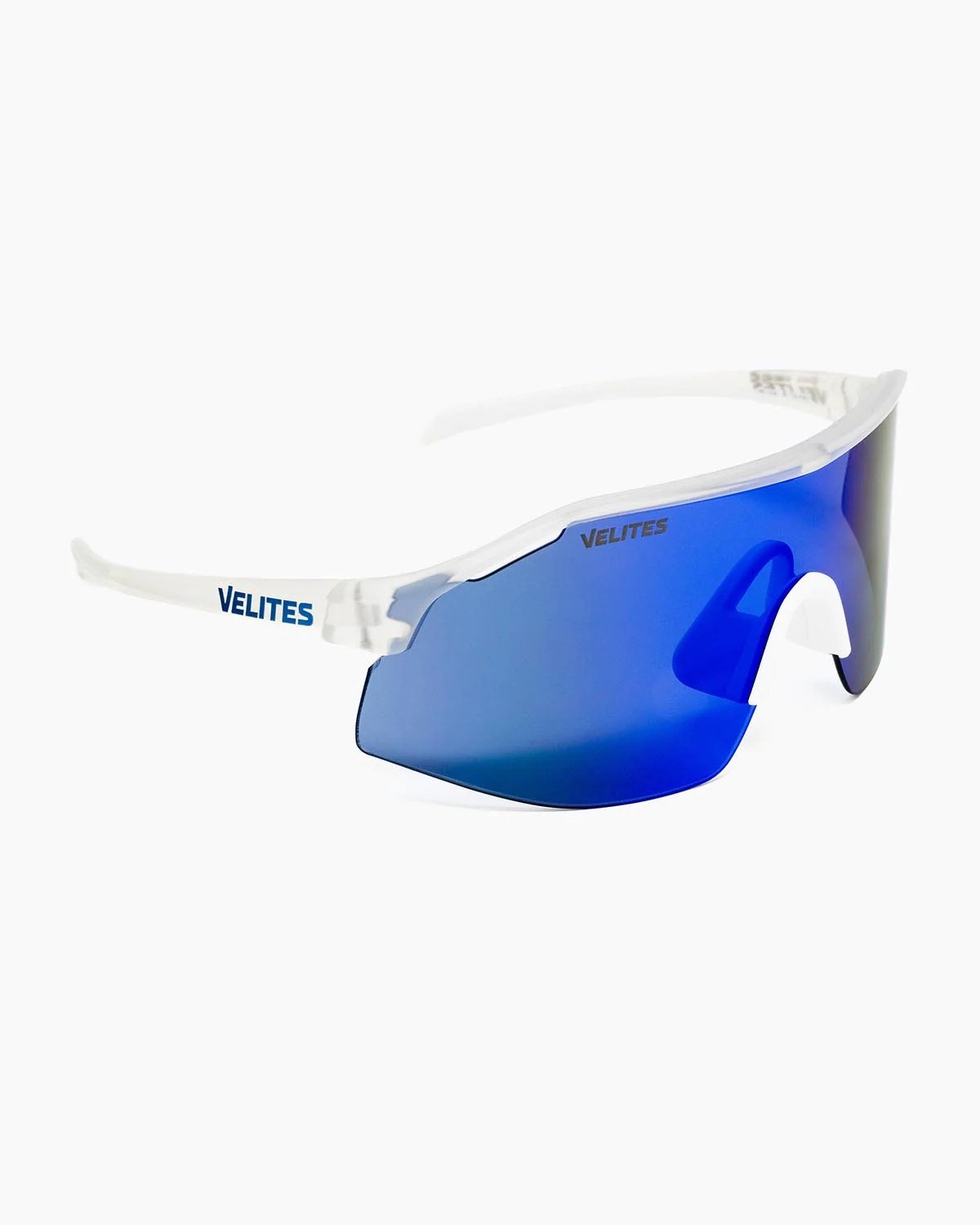 Lunettes Velites Raptor Transparent-Bleu UV400 Sport — Monture transparente/ Verres bleus · Taille TU