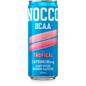 NOCCO Tropical - Boisson BCAA Vegan 330 ml Sans Sucre