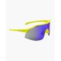 Lunettes Velites Raptor Neon vert-bleu portées en WOD CrossFit®