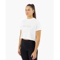 Crop top sport femme HOLO blanc VELITES