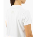 Crop top léger rapide à sécher femme couleur blanche