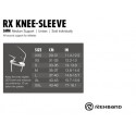 Genouillère WFP homme Rehband RX noire 5mm par paire