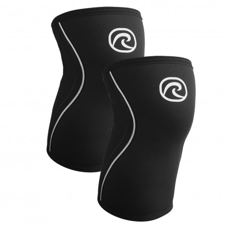 Genouillere haltérophilie Rehband 5mm Noir