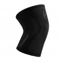 5 mm pair of Knee Sleeves Black and Carbon | REHBAND