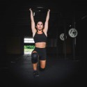 5 mm pair of Knee Sleeves Black and Carbon | REHBAND