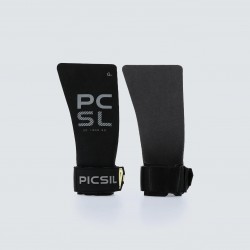 Maniques Heron Picsil noires – Grip hybride Gymnastique