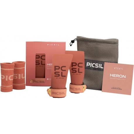 Maniques HYBRID avec ou sans magnésie HERON Rose Gold GRIP CrossFit® | PICSIL