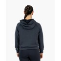 Hoodie crop femme noir CrossFit® au détail holographique