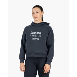 Crop Hoodie femme CrossFit® Games 25 noir Velites