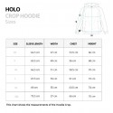 Crop Hoodie femme CrossFit® Games 25 noir Velites