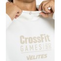 Détail capuche sweat à capuche sport technique blanc