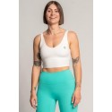 Brassière femme sport Alessia blanche – Barbell Regiment