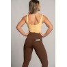 Brassière femme sport Alessia pêche – Barbell Regiment