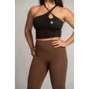 Brassière femme sport Diana noire - Barbell Regiment