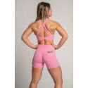 Brassière femme sport Kamila rose light maintien renforcé
