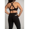 Legging kimy Barbell Regiment noir pour entraînement intensif femme