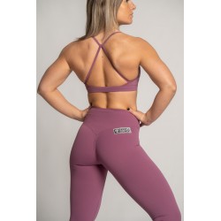 Legging kimy Barbell Regiment rose pour entraînement intensif